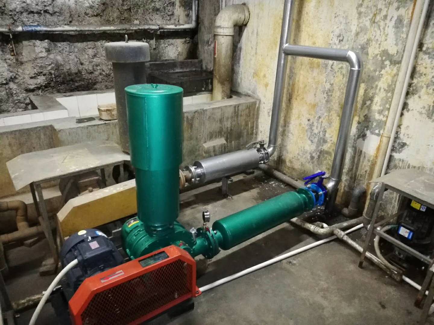 GHSR80污水曝气现场