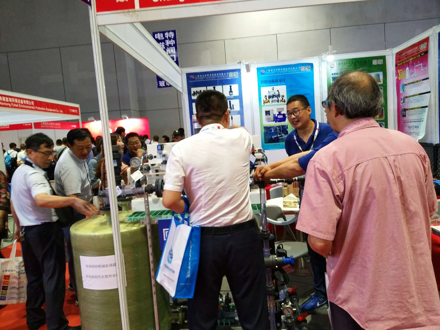 上海国际水展现场